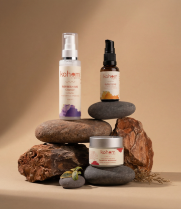 Refresh Me Cleanser + Vit C Serum + Ceramide Moisturizer
